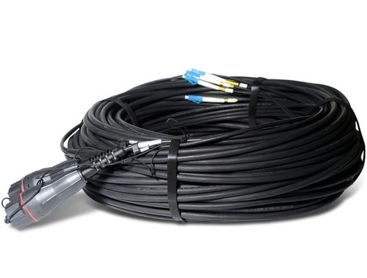 DLC RRU Duplex LC Fullaxs Connector Fiber Optic Patch Cord